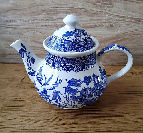Churchill willow blue white - &,