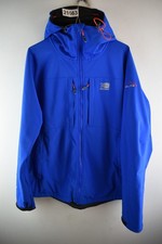 KARRIMOR Blue Padded Jacket size XL Mens Quilted Hooded Casual Outdoors