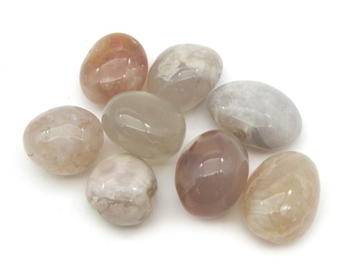 Tumbled stones chalcedony pink - tumbled,