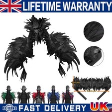 Gothic Natural Feather Collar
