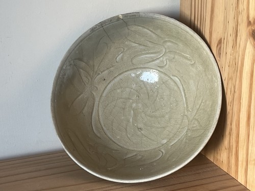 Chinese longquan celadon bowl - celadon,