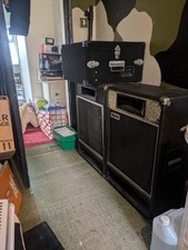 Disco Equipment, DJ, Speakers, Laser, Lights, Smoke Machine, Fluid, Amplifier.