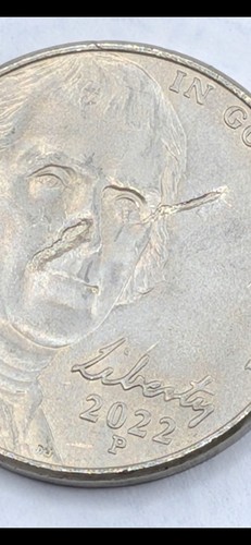 2022 jefferson nickel struck - nickel,