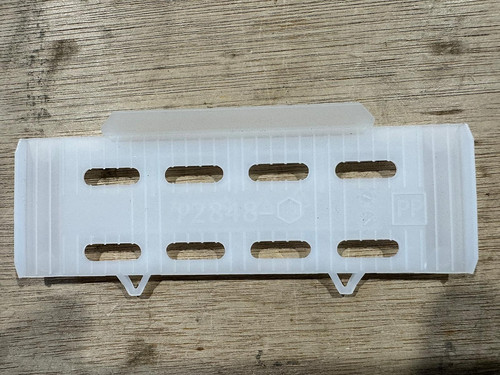 White glazing bridge - white, pp