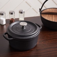 14cm Cast Iron Round Casserole
