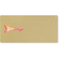'Watercolor Arrow' Large