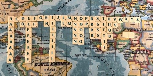 Scrabble tiles any for 1 - tiles, £1