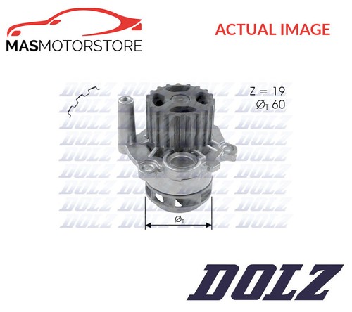 Engine cooling water pump dolz - water,