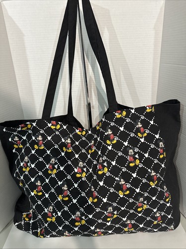 Mickey all over pattern black - mickey, all-over