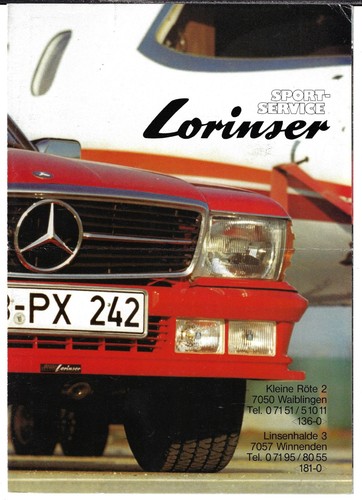 Lorinser mercedes benz - lorinser, mercedes-benz