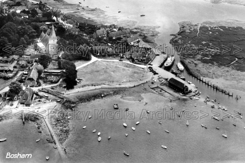Vvz aerial view bosham nr - aerial, view,