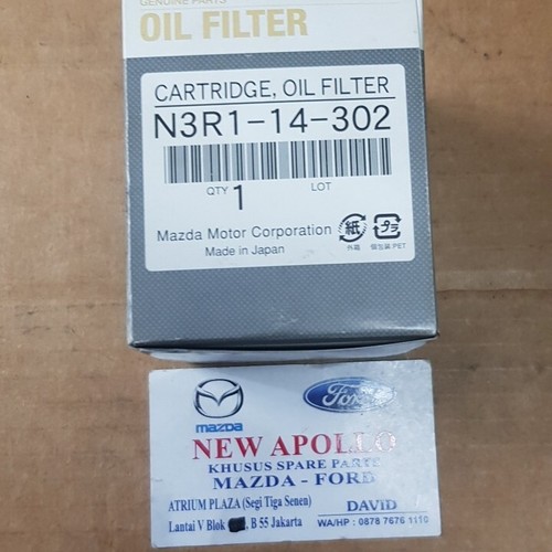 Genuine oil filter catridge - oil,
