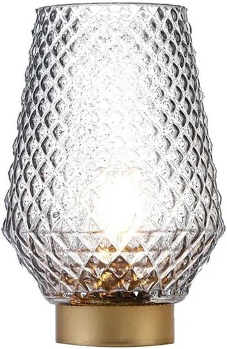 Trixes glass faceted battery - glass,