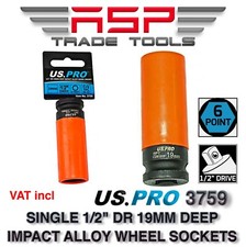 US PRO Tools Single 1/2" Dr