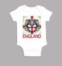 England Football Baby Grow 3