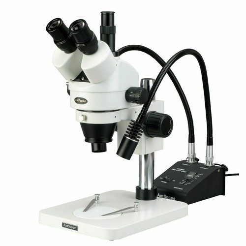 Amscope 45x trinocular - 3.5x-45x,