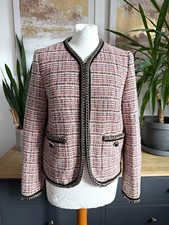 Zara Tweed Boucle Blazer