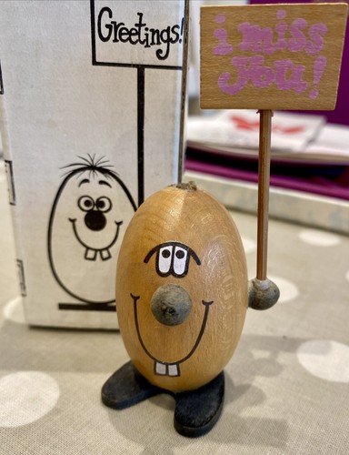 Vintage otagiri happy egg - vintage,