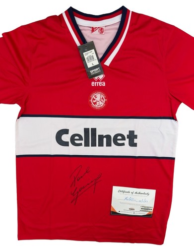Paul gascoigne signed - gascoigne,