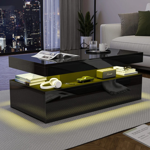 High gloss storage - gloss, coffee
