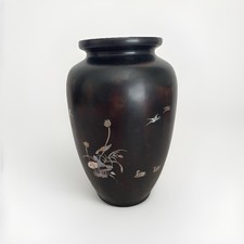 Mother-In-Pearl Inlay Vase