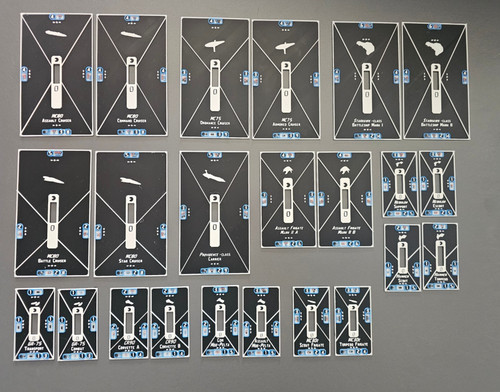 Ship tokens for star - tokens, wars