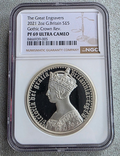 2021 2oz gothic crown portrait - 2021,