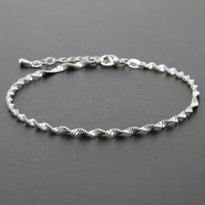 Silver Ankle Bracelet Women