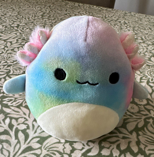 Squishmallows tie dye - tie-dye, axolotl