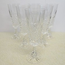 VINTAGE SET OF 6 LEAD CRYSTAL