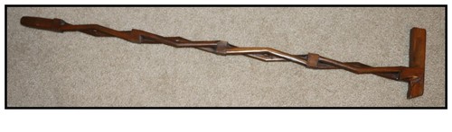 Vintage walking cane swagger - /,