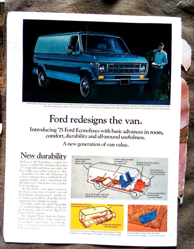 1975 ford econoline van page - van, 2