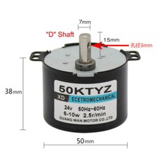 Gear Reduction Motor 24V 220V
