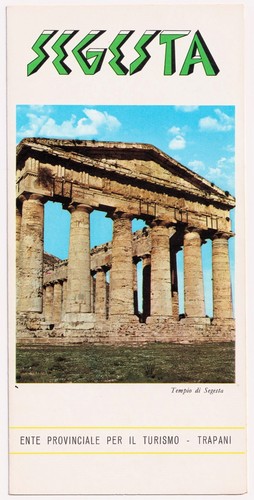 Vintage segesta italy travel - segesta,