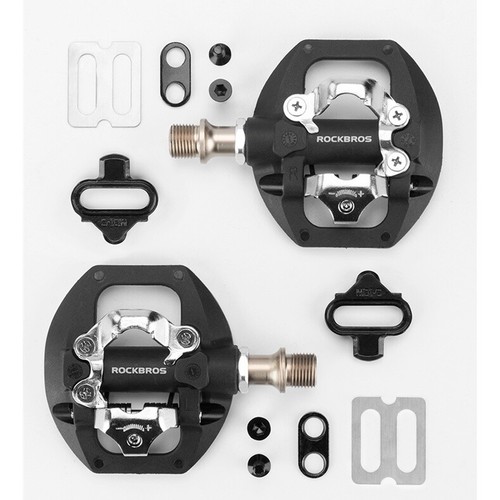 Rockbros bike pedal spd system - bike,