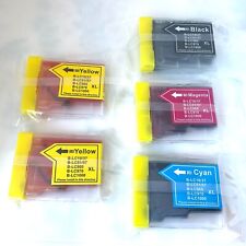 5 Ink Cartridge Refill COMPATIBLE Brother MFC YELLOW CYAN MAGENTA BLACK Expired?