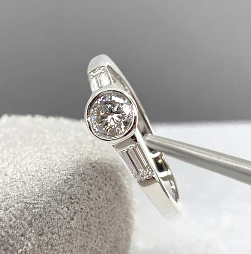 Diamond ring natural 950 - natural,