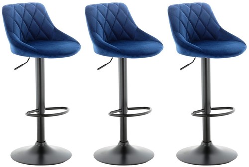 Blue velvet bar - 3, x