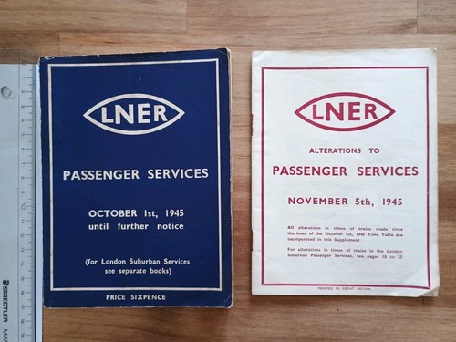 Oct 1945 lner - oct,