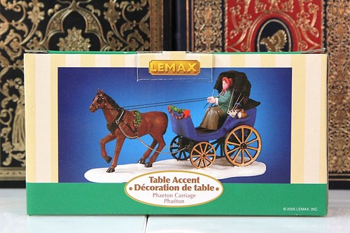 Lemax phaeton carriage - lemax, village