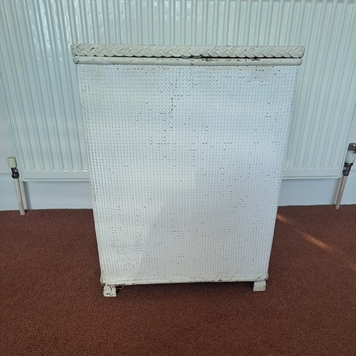 Vintage laundry bin linen - vintage,