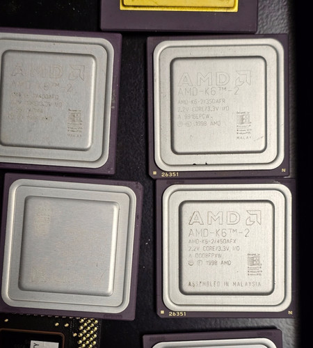 Vintage amd processor cpu - vintage,