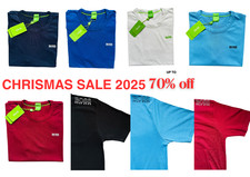 Hugo Boss Men's Logo T-Shirt S-2XL | Classic Fit | New | Black Navy White