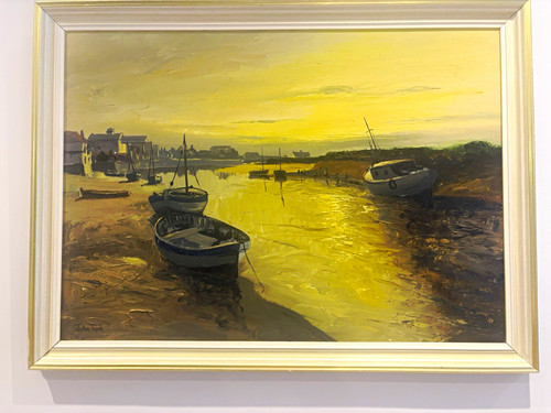 Original signed oil canvas - original, on