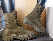 Ref.655 TAMARIS ANKLE BOOTS £29.99 /RRP £100 LADIES UK SIZE 4 /EU 37 NEW