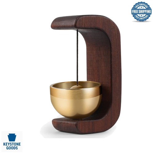 Magnetic wooden door bell with - magnetic,