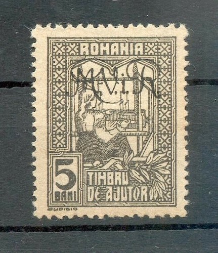 Romania war tax stamp - tax,