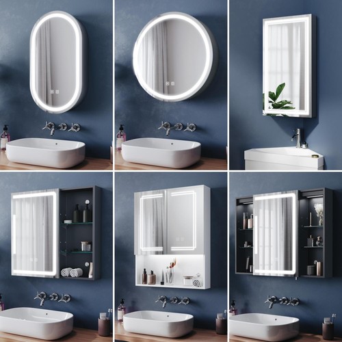 Led bathroom mirror cabinet - mirror,