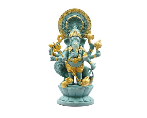 Blue ganesh idol murti - murti, puja