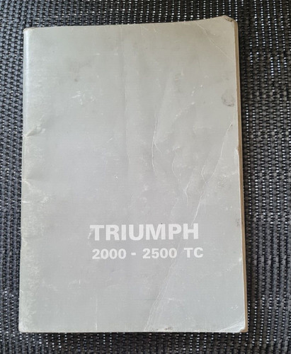 Triumph 2000tc 2500tc - 2000tc, &